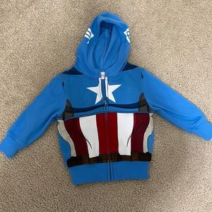 Toddler Captain America Hoodie